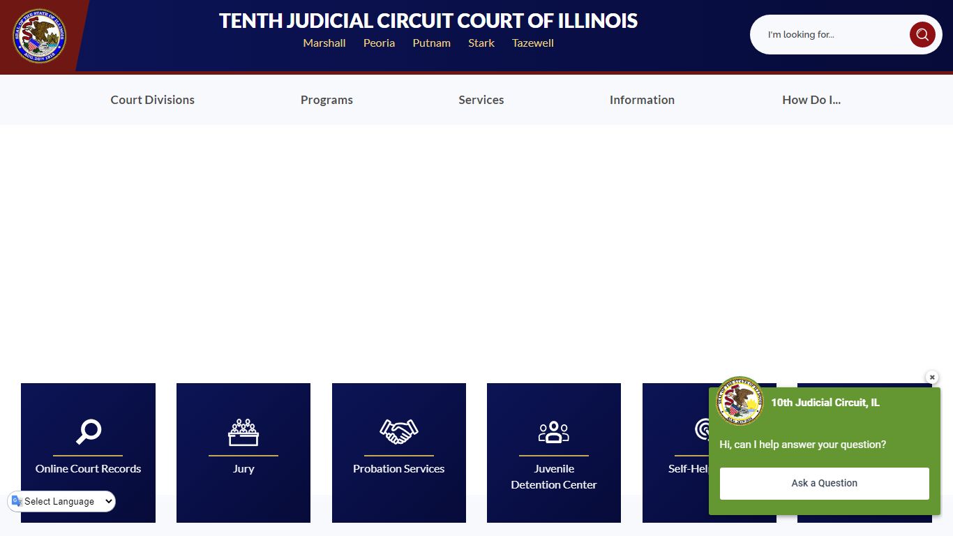 Peoria County Tenth JCC, IL | Official Website